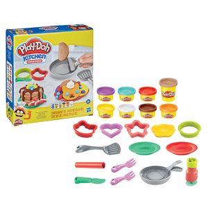 Play-Doh speelset Kitchen flip in the pan junior 23-delig