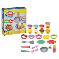 Play-Doh speelset Kitchen flip in the pan junior 23-delig - thumbnail