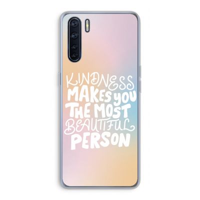 The prettiest: Oppo A91 Transparant Hoesje