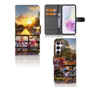 Samsung Galaxy A35 Flip Cover Amsterdamse Grachten