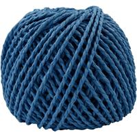 Creotime garen Weaving Paper 3 mm blauw 40 meter per bol - thumbnail