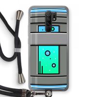 Chug Bottle: Xiaomi Redmi 9 Transparant Hoesje met koord