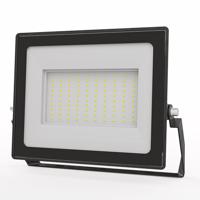 Stratos - LED Breedstraler 100 Watt 8700 Lumen - 4000K Neutraal wit licht - IP65 waterdicht - 15cm Kabel - Schijnwerper