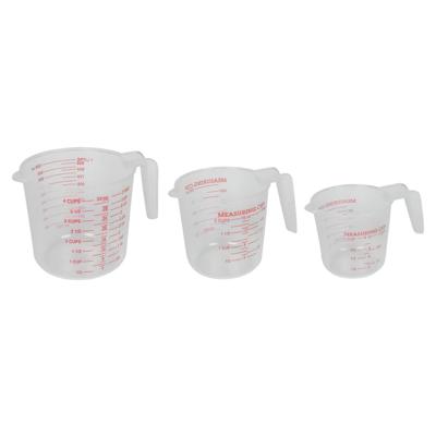 Benson Home Keuken maatbeker - set 3x stuks - kunststof - transparant - schenktuit