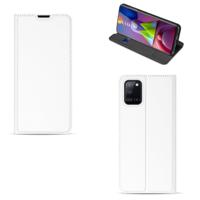Samsung Galaxy M51 | Bookcase | Hoesje Wit met Pashouder