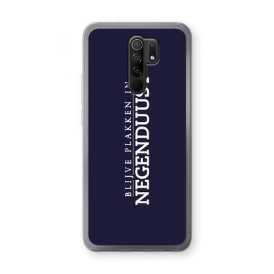 Blijve plakken in Negenduust: Xiaomi Redmi 9 Transparant Hoesje