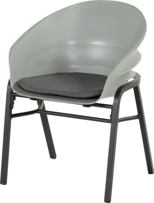Hartman verstelbare dining tuinstoel tubb concrete grey