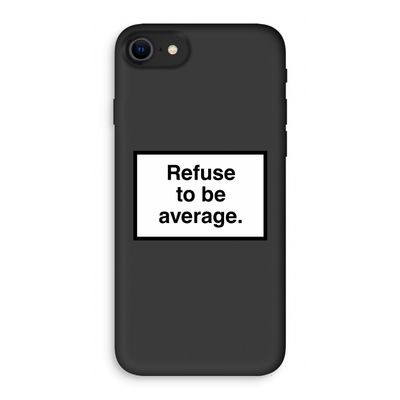 Refuse to be average: iPhone SE 2020 Biologisch afbreekbaar hoesje
