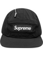 Supreme casquette à détail de zip - Noir