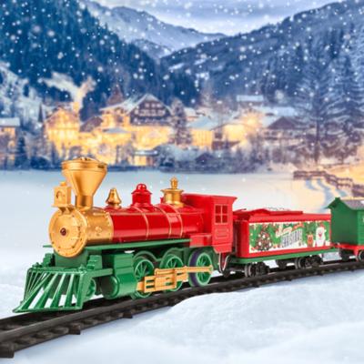 Kersttrein met Licht en Geluid - 17-delig