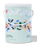 HEMA Blokkenset hout Takkie en Siepie 56-delig