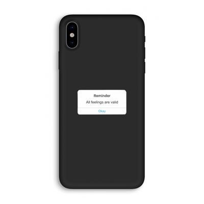 Reminder: iPhone X Biologisch afbreekbaar hoesje