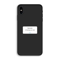 Reminder: iPhone X Biologisch afbreekbaar hoesje