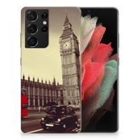 Samsung Galaxy S21 Ultra | Silliconen Back Cover | Londen