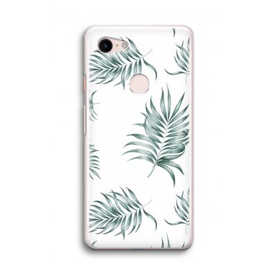Simple leaves: Google Pixel 3 Transparant Hoesje