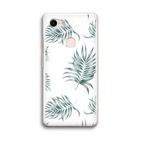 Simple leaves: Google Pixel 3 Transparant Hoesje