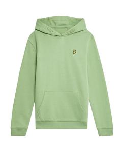 Lyle & Scott winter hoodie jongens - Smoke groen