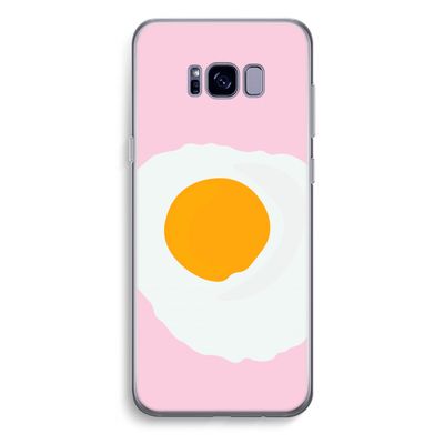 Sunny side up: Samsung Galaxy S8 Plus Transparant Hoesje