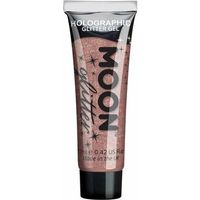 Moon Creations Glittergel fijn - voor lichaam en gezicht - rose goud - 12 ml Moon Creations Glittergel fijn - voor lichaam en gezicht - rose goud - 12 ml