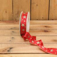 Bonbon doosjes - Chocolade doosje - Lint Arktis rood/goud - 1 stuks