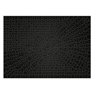 Ravensburger Legpuzzel krypt black, 736st.