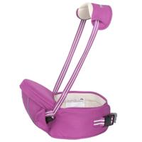 Ergonomische draagzak met Hip stoel voor Baby met reflecterende Strip voor 0-3 jaar Old(Purple)