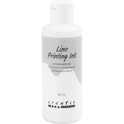 Creativ Company Linoleum verf, wit, 85 ml/ 1 fles
