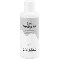 Creativ Company Linoleum verf, wit, 85 ml/ 1 fles