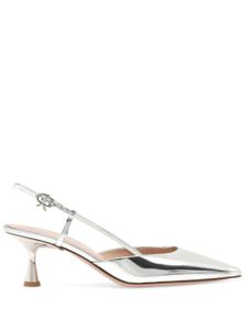 Gianvito Rossi escarpins Ascent 55 mm en cuir - Argent