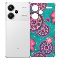 Xiaomi Redmi 13 Pro Plus Hoesje - Cirkels en Vlinders TPU Antishock