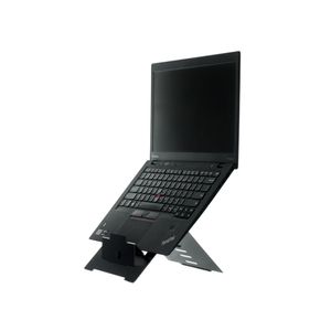 R-Go Riser Flexible laptopstandaard, zwart
