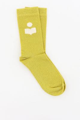 Isabel Marant sokken Slazia geel