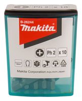 Makita Accessoires Schroefbit PH2X50mm 10 stuks - B-26244 - thumbnail