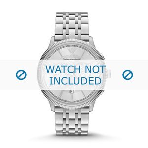 Horlogeband Armani AR1796 Staal 22mm