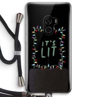 It's Lit: Xiaomi Mi Mix 2 Transparant Hoesje met koord