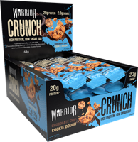 Warrior Crunch Bar Chocolate Chip Cookie Dough (12 x 64 g)