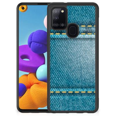Samsung Galaxy A21s | TPU bumper | Case Jeans
