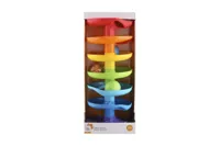 Playgo - regenboog helling met 3 gekleurde ballen Playgo - regenboog helling met 3 gekleurde ballen