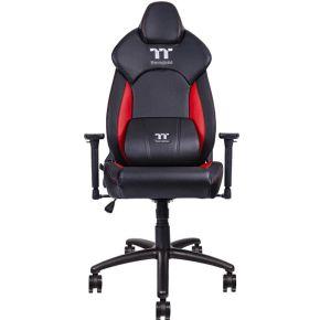 Thermaltake GGC-VCO-BRLWDS-01 gamestoel Gaming leunstoel Gecapitonneerde zitting Zwart, Rood