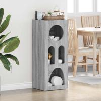 Dressoir Grijs Sonoma 40 x 35 x 100,5 cm Bewerkt hout