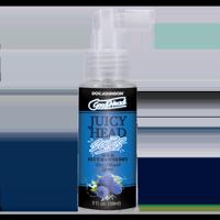 Doc Johnson Juicy Head - Dry Mouth Spray - Sour Blue Raspberry - 2 fl oz / 60 ml