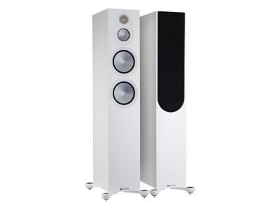 Monitor Audio: Silver 300 7G Vloerstaande Speakers - 2 stuks - Satin White