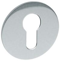 Cilinderrozet paar rond SF2 rvs glans