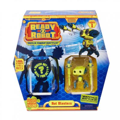 Brandunit Ready 2 robot geel, bot blasters maak je eigen robot