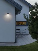 Konstsmide Monza 7990-370 LED-buitenlamp (wand) Energielabel: F (A - G) LED LED vast ingebouwd 6 W Antraciet - thumbnail