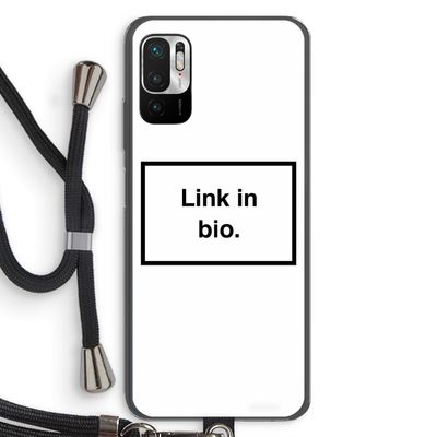 Link in bio: Xiaomi Redmi Note 10 5G Transparant Hoesje met koord