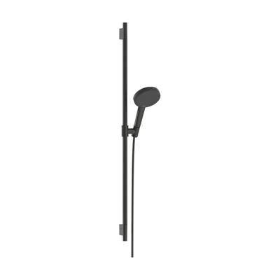 Hansgrohe Raindance Alive Select S doucheset 125 3jet EcoSmart met glijstang Unica S Puro 90 cm Brushed Black Chrome (antraciet) 24603340