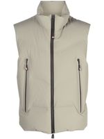 Moncler Grenoble Lengau down gilet - Vert - thumbnail