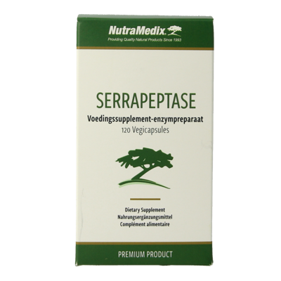 Nutramedix Serrapeptase 120 Vegetarische capsules