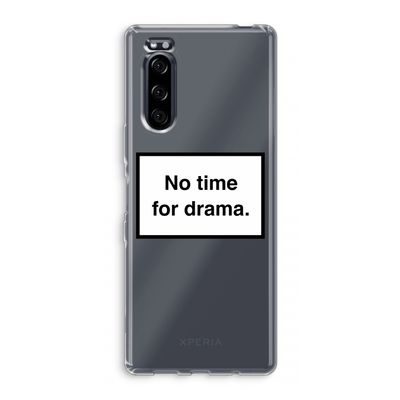 No drama: Sony Xperia 5 Transparant Hoesje